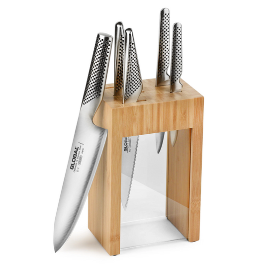 Global 6 Piece Osaka Knife Block Set